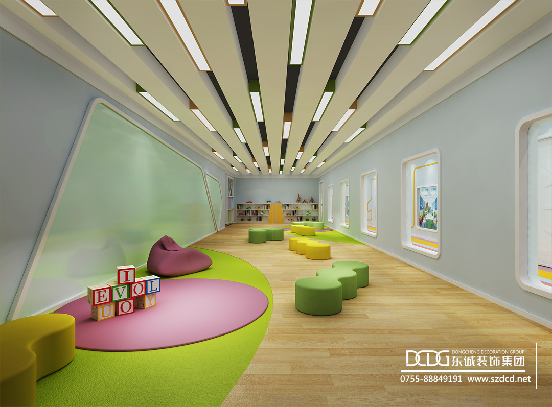 1400㎡活力空间|南沙幼儿园国际教育空间设计